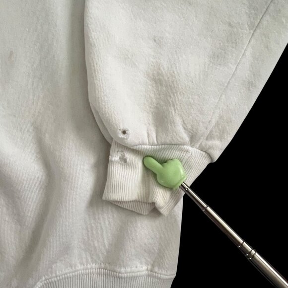 Vtg Jerzees Super Sweats Golden Nugget Vegas Crewneck Sweatshirt XL White - Picture 7 of 12